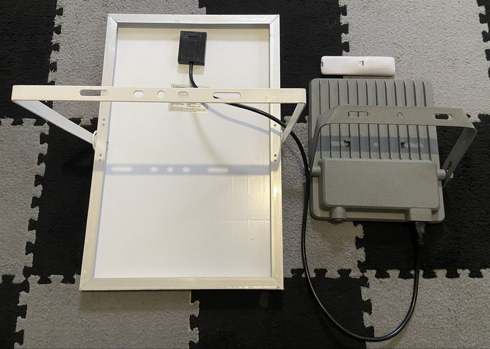 Автономний прожектор Videx Led 2600lm + сонячна панель