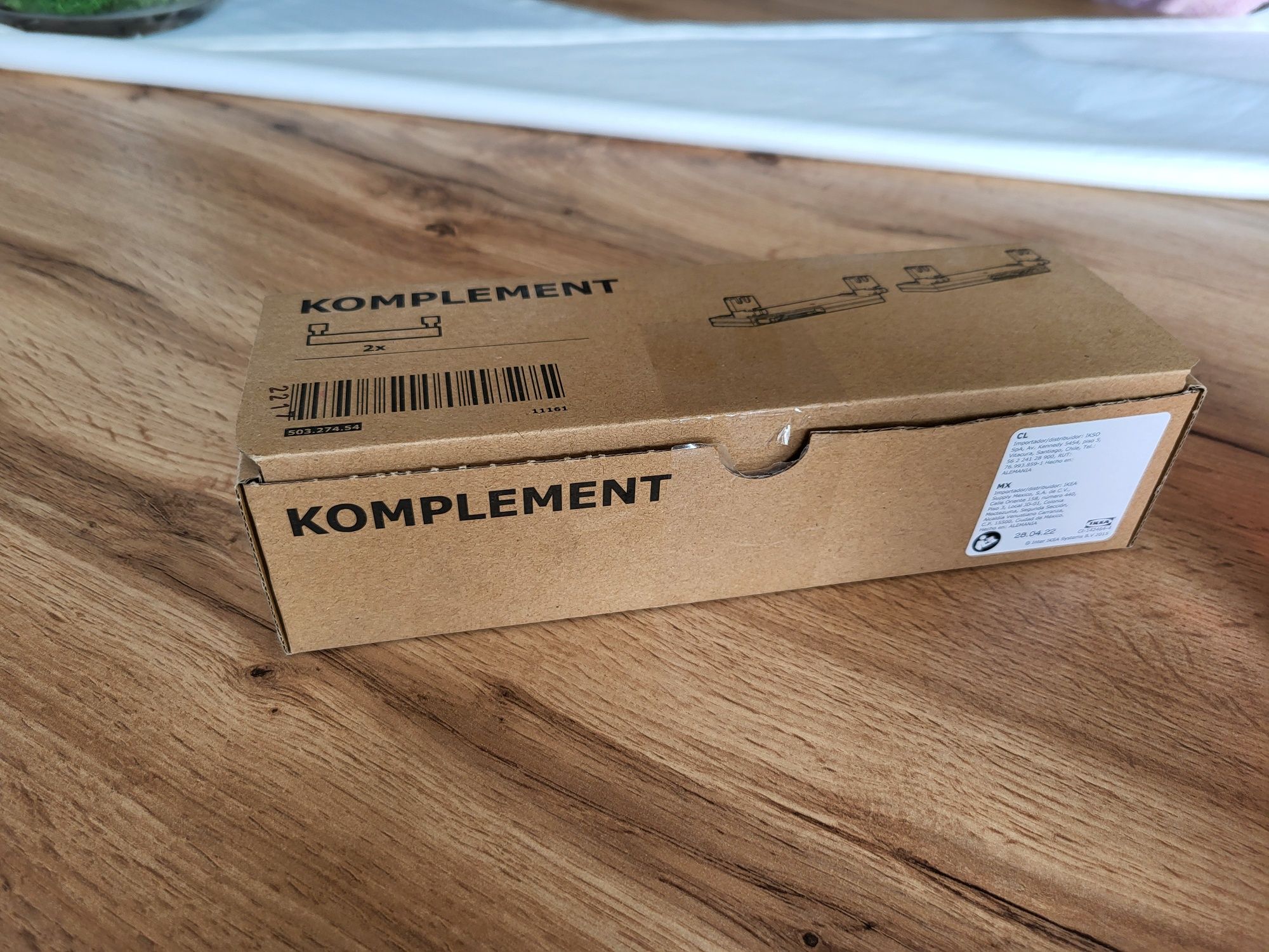 Nowe spowalniacze Ikea Komplement 2 szt. nr 503.274.54.
NN