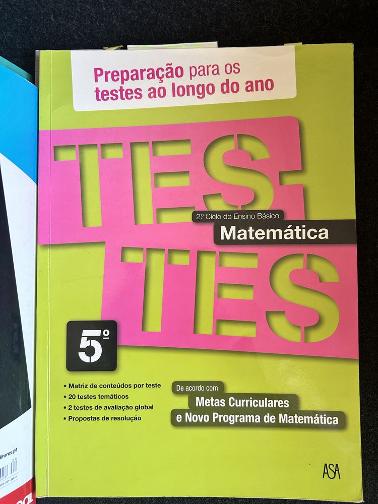 Livros exercicios 5 ano - todas as disciplinas