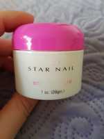 Моделирующ.прозрачно-розовый гель для наращивания ногтей Star Nail,28g