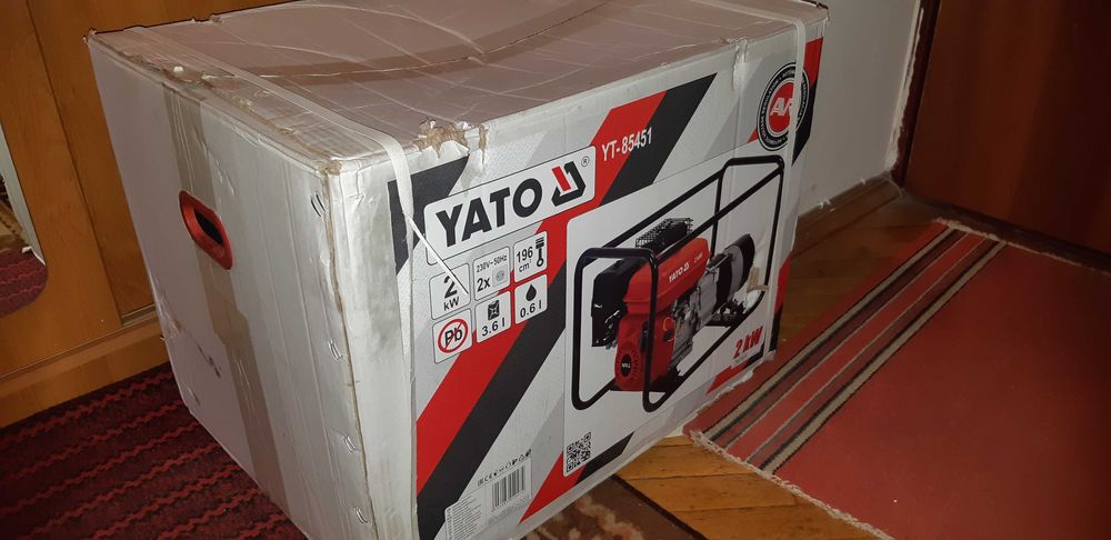 Новий бензиновий генератор Yato