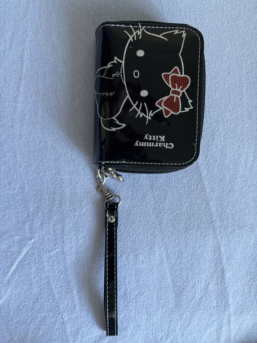 carteira preta da charmmy kitty