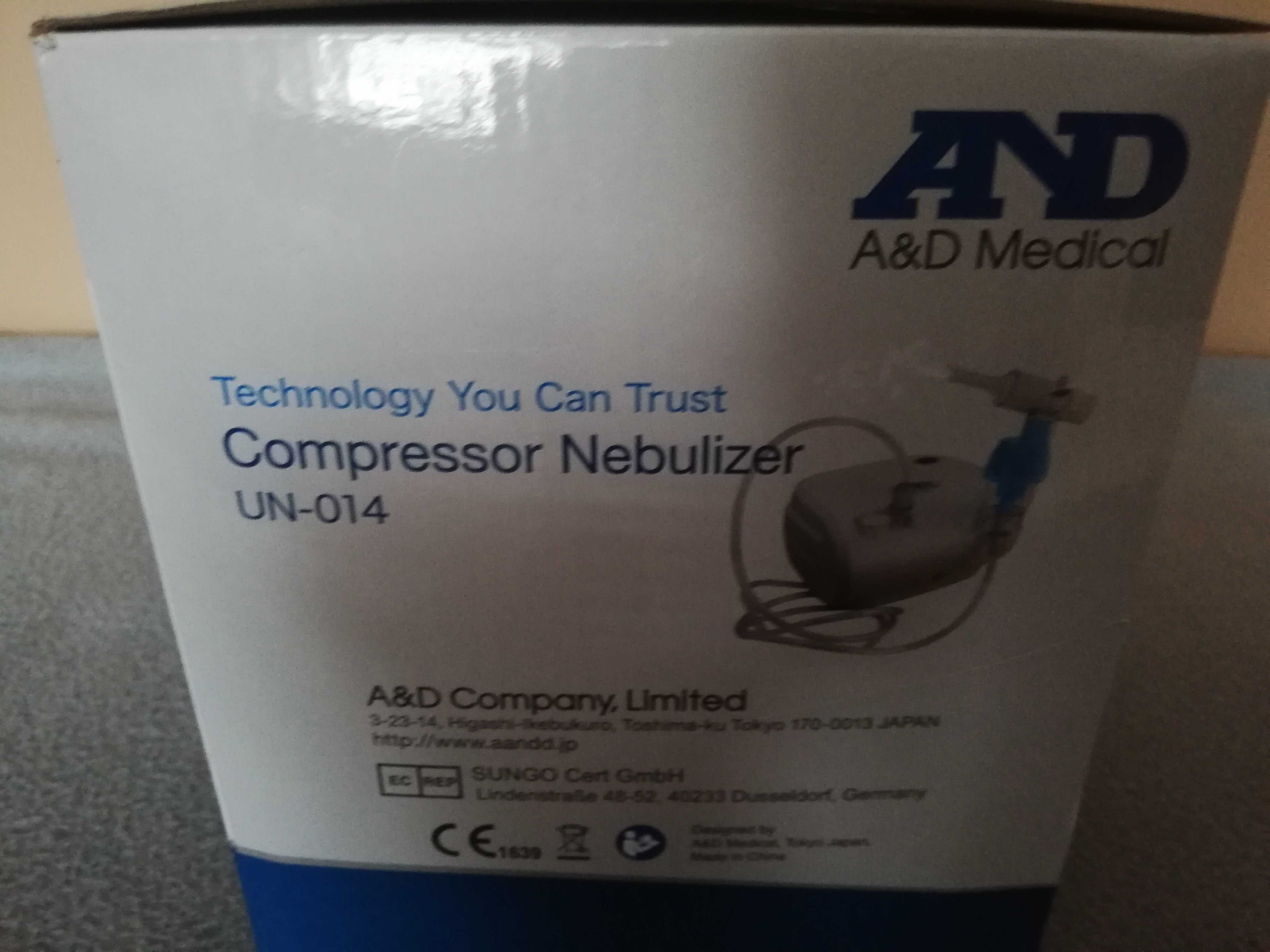 A&D Medical UN-014 nebulizator/ inhalator