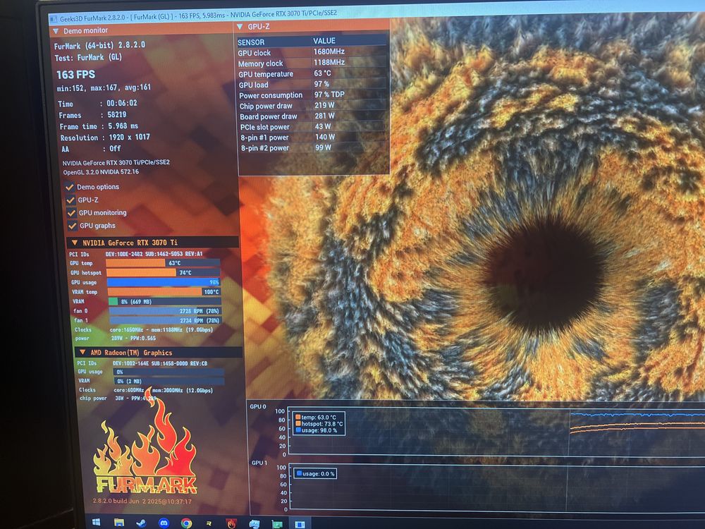 Видеокарта rtx 3070 ti