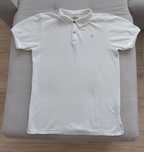 Nowa Biała Koszulka Polo - Calvin Klein Jeans - rozmiar L