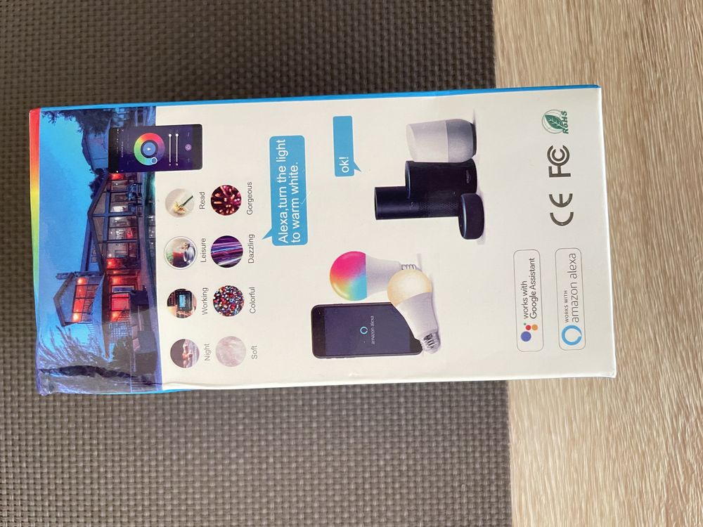 Inteligentna żarówka Tuya SmartLife WiFi E27