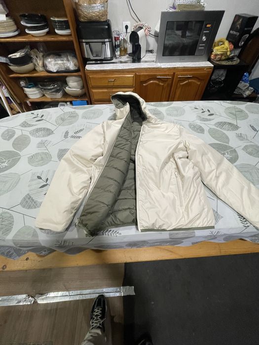 Casaco de inverno reversivel homem