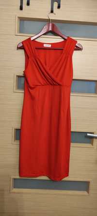 Czerwona sukienka r L