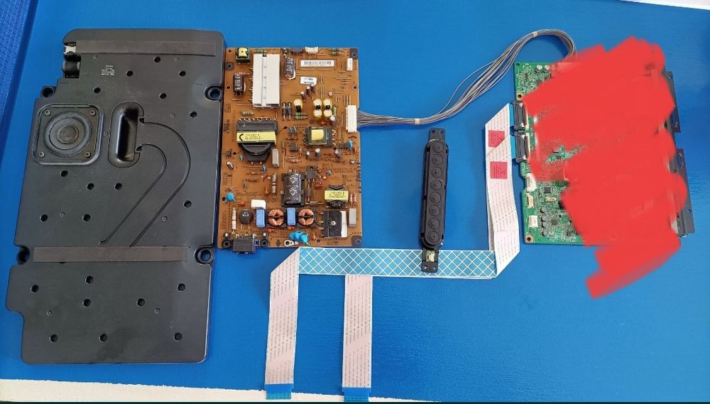 Zasilacz, głośnik i sterownik LG 47LA690S