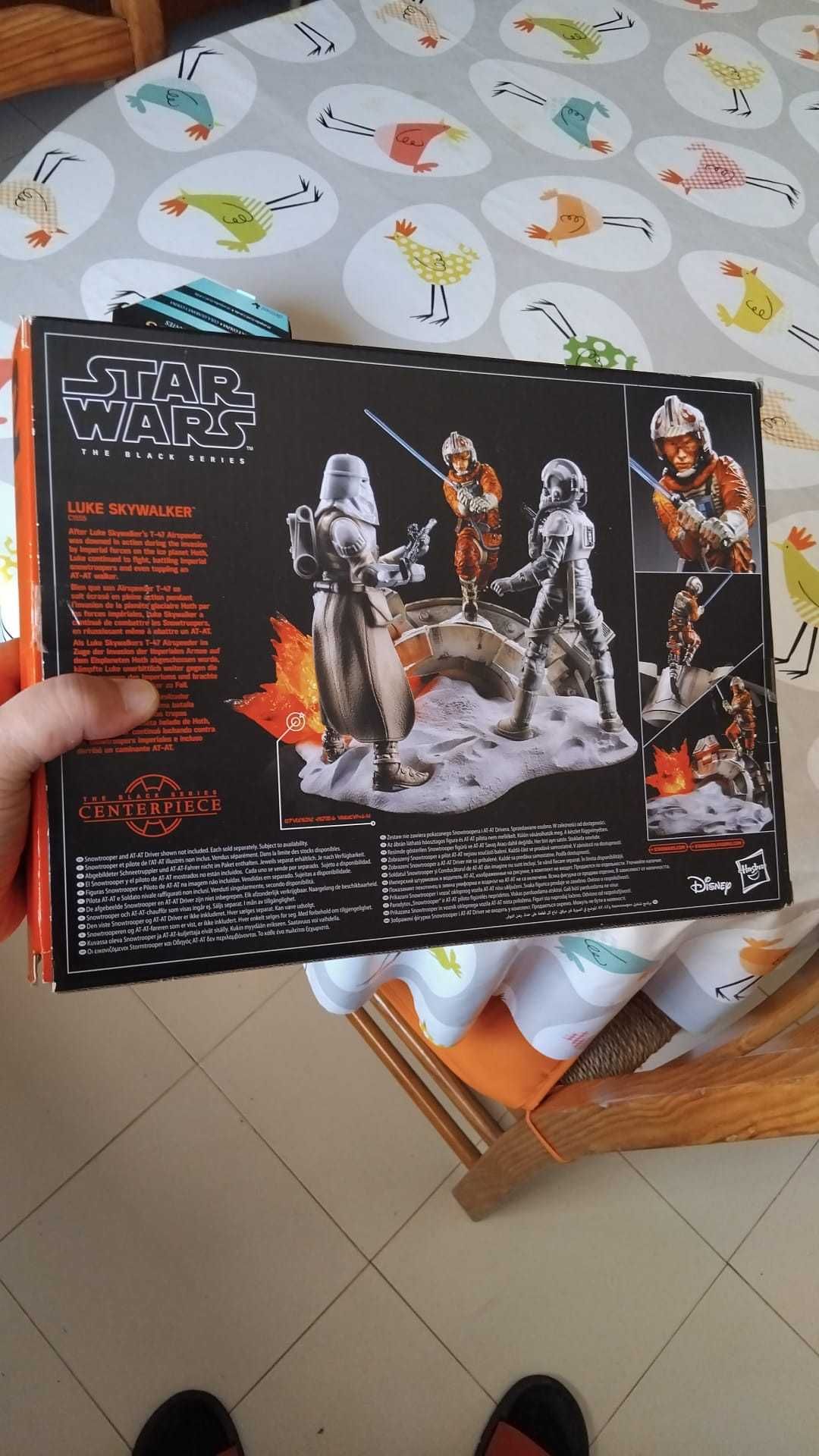 Figura Star Wars Black Series peça central LUKE SKYWALKER