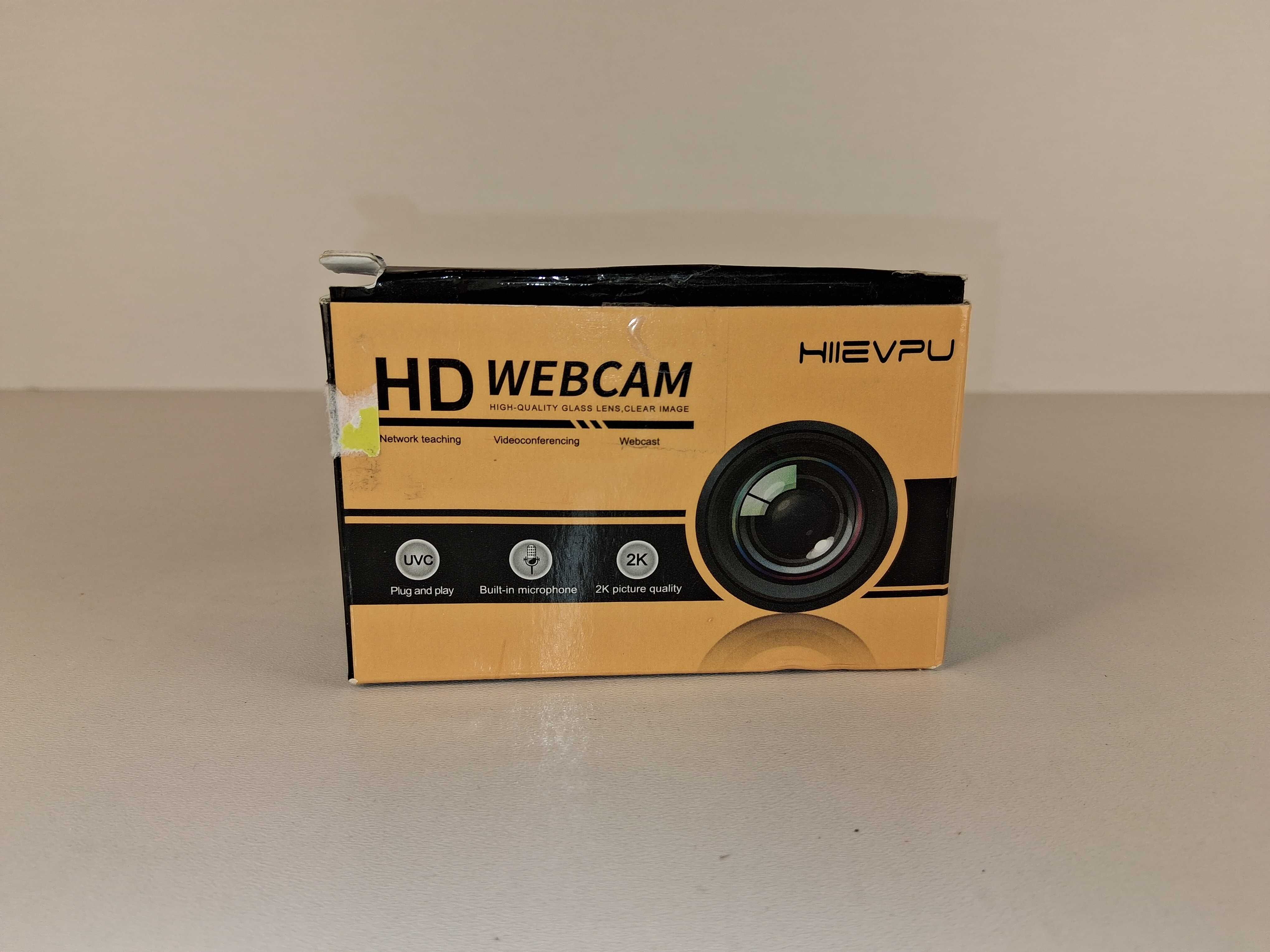 Y196 HIIEVPU Kamera Internetowa HD USB Z Wbudowanym Mikrofonem 2K