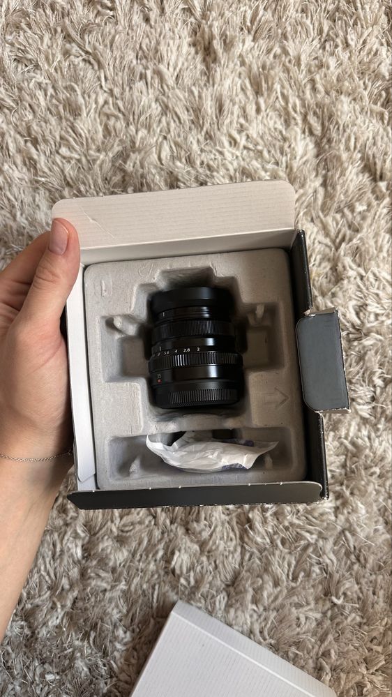 Fujifilm lens XF35mmF2 R WR