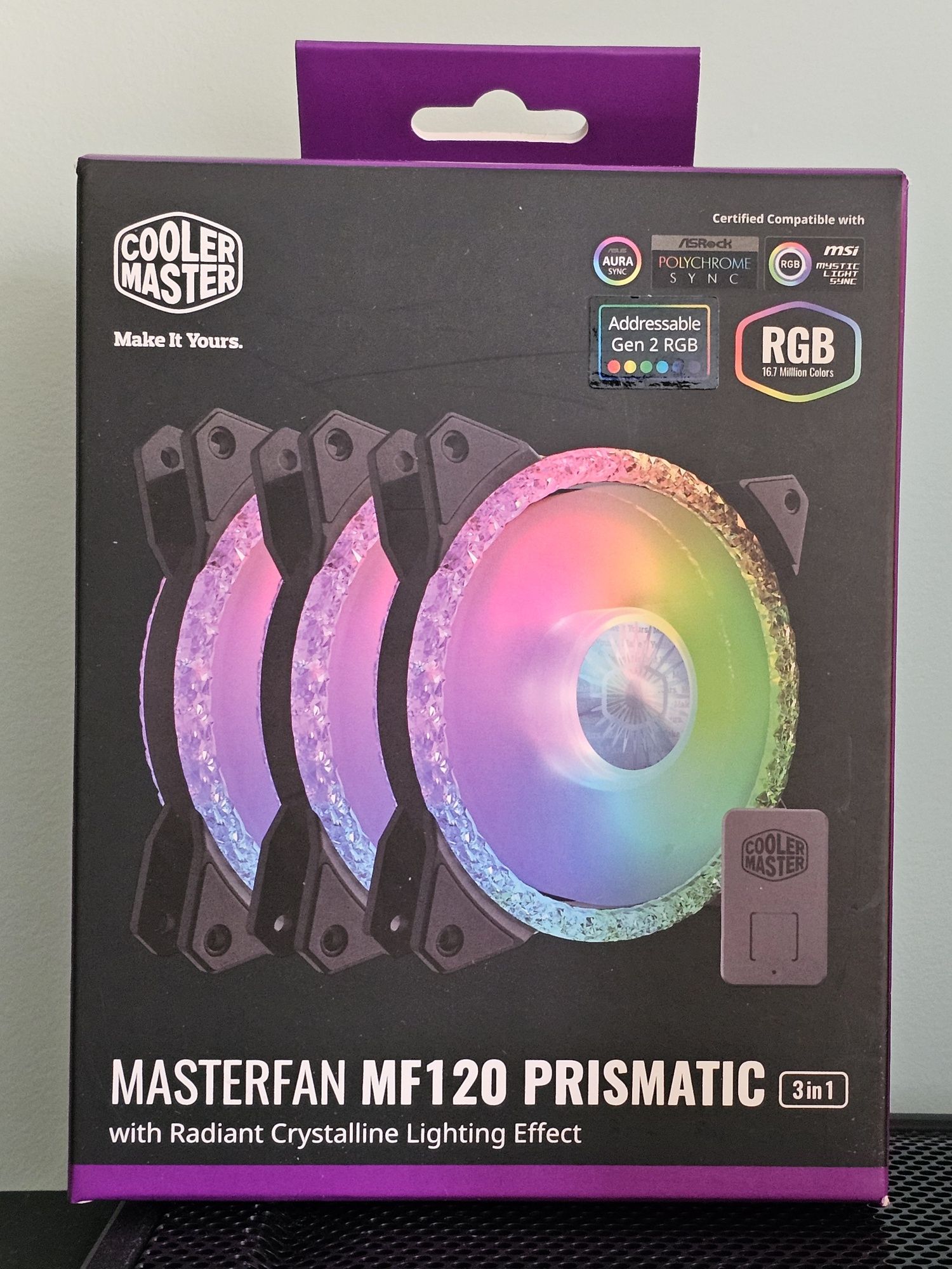 Cooler Master MasterFan MF120 Prismatic 3 in 1 ARGB