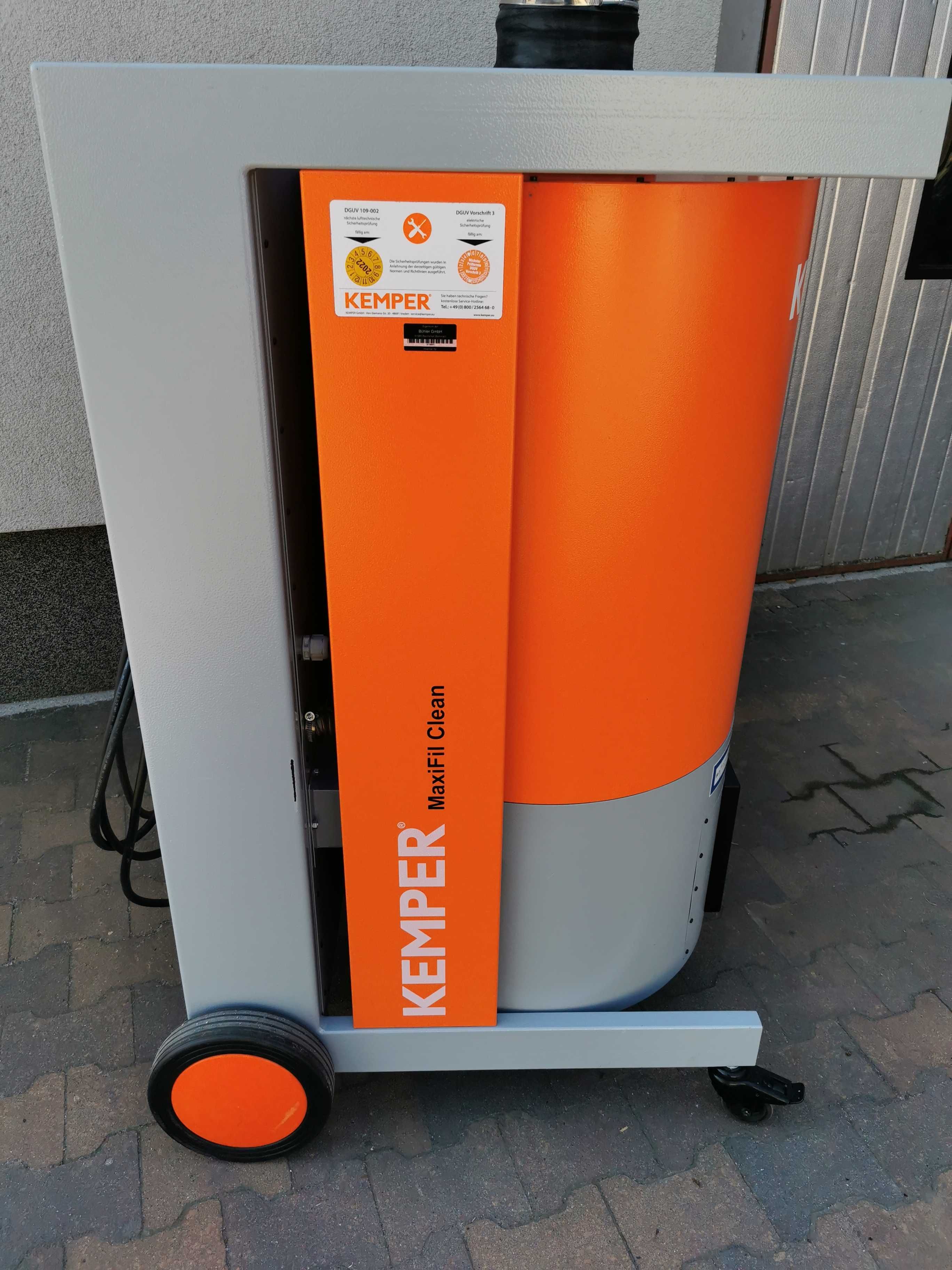 Odciąg dymu spawalniczego, wyciąg pyłu, filtr KEMPER Maxifil Clean