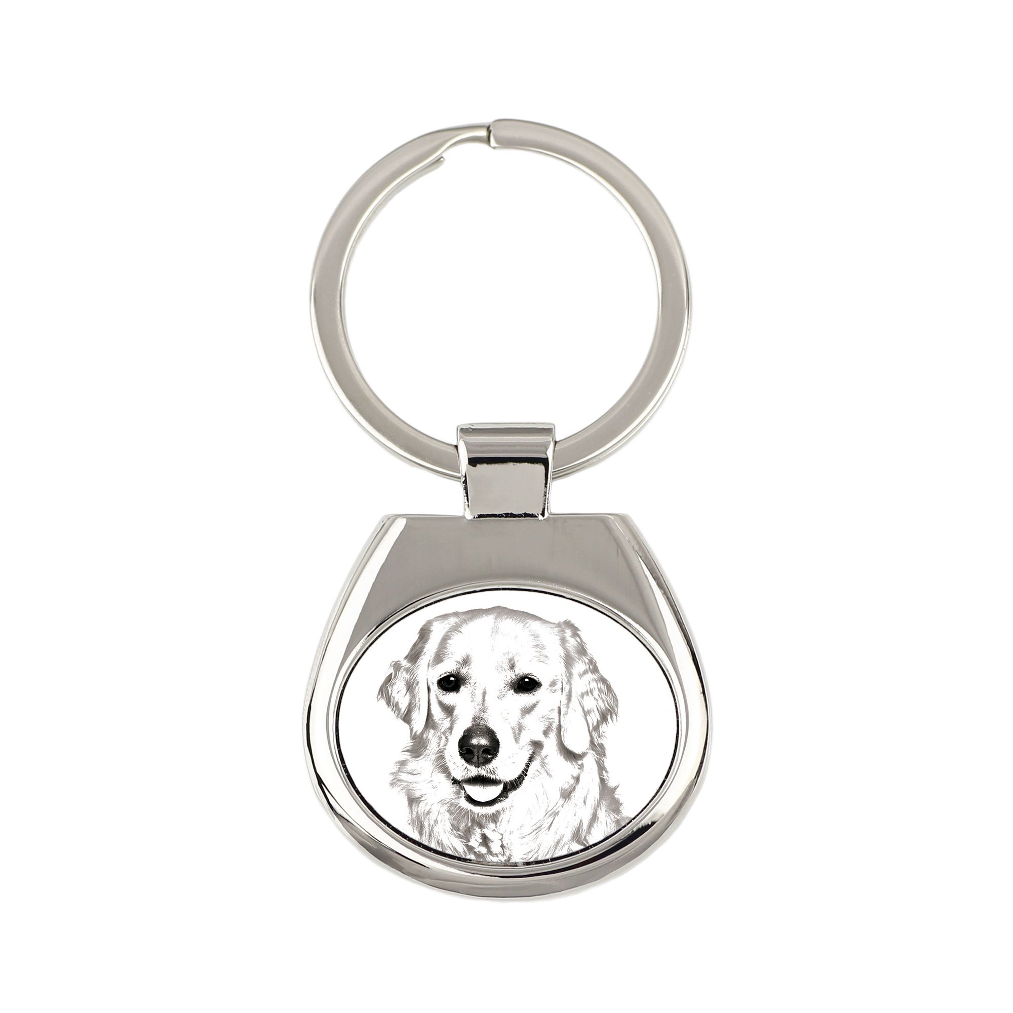 Kuvasz brelok ze zdjęciem psa Art-Dog