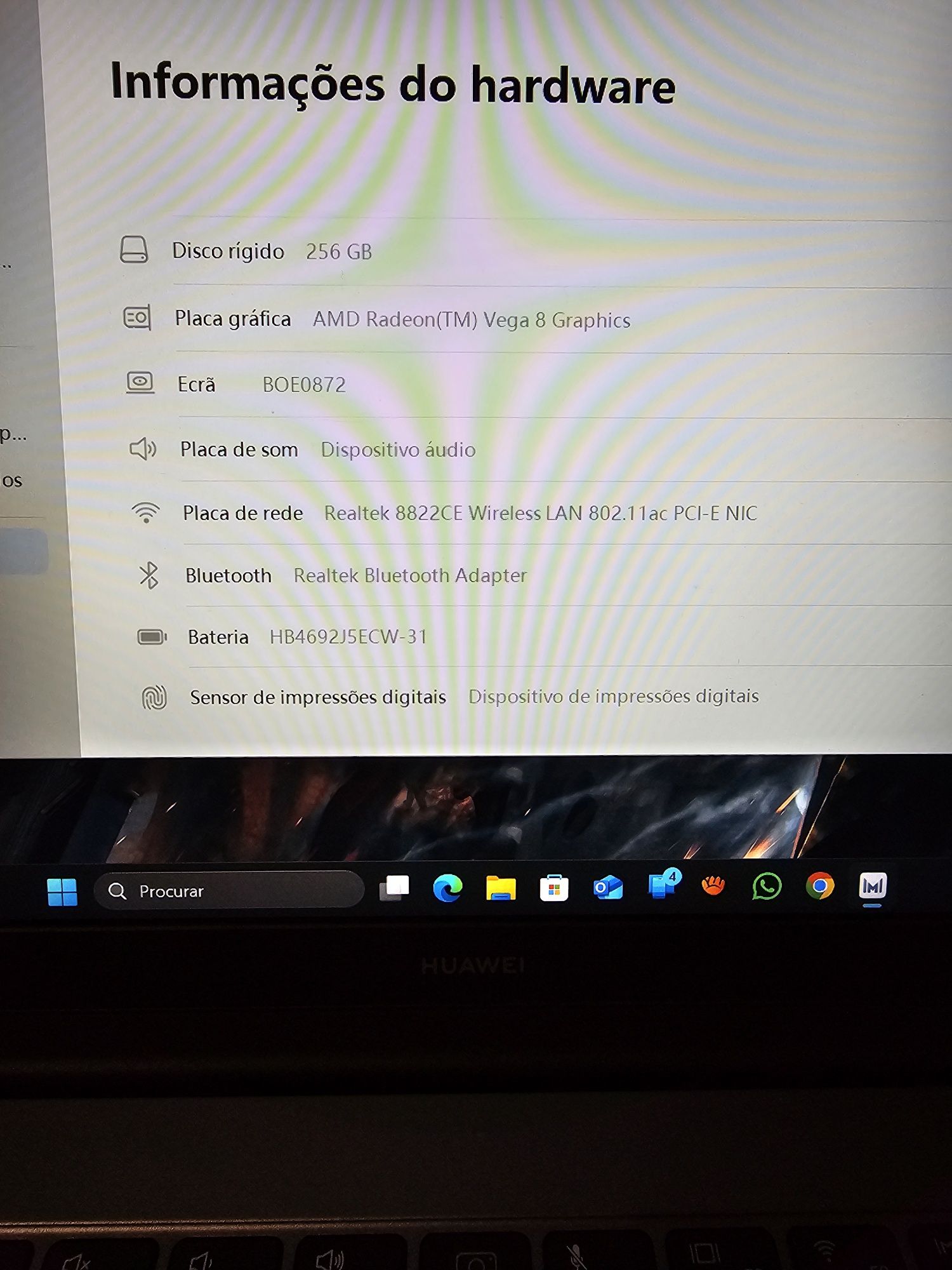 Portatil MateBook D15,mochila e rato