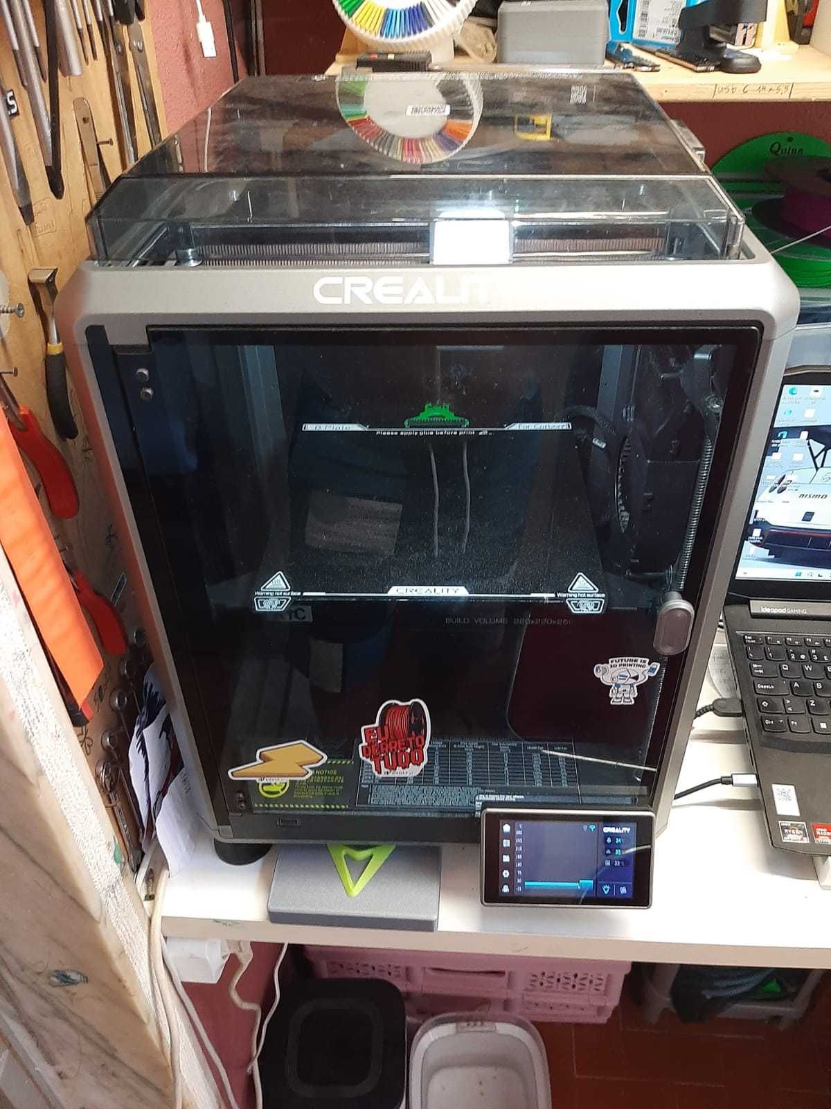 impressora 3D Creality K1C, usado