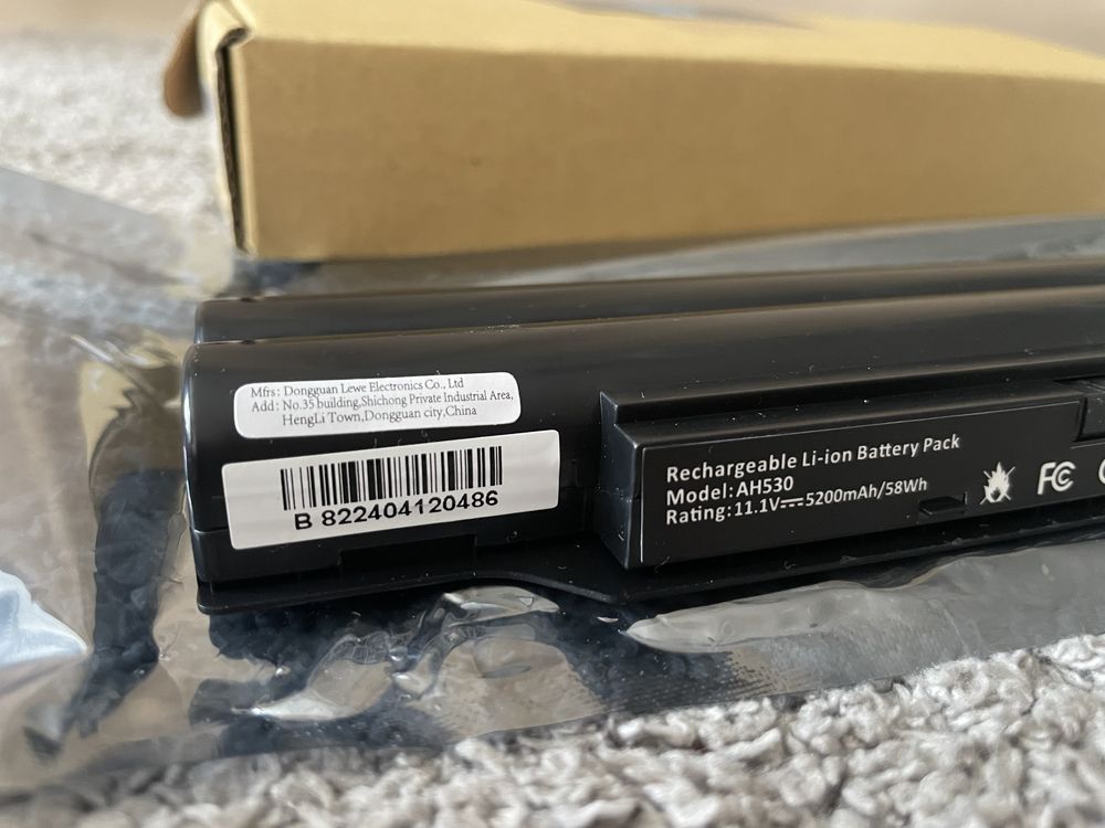 ARyee 5200 mAh 11,1 V bateria do laptopa Fujitsu Lifebook A530