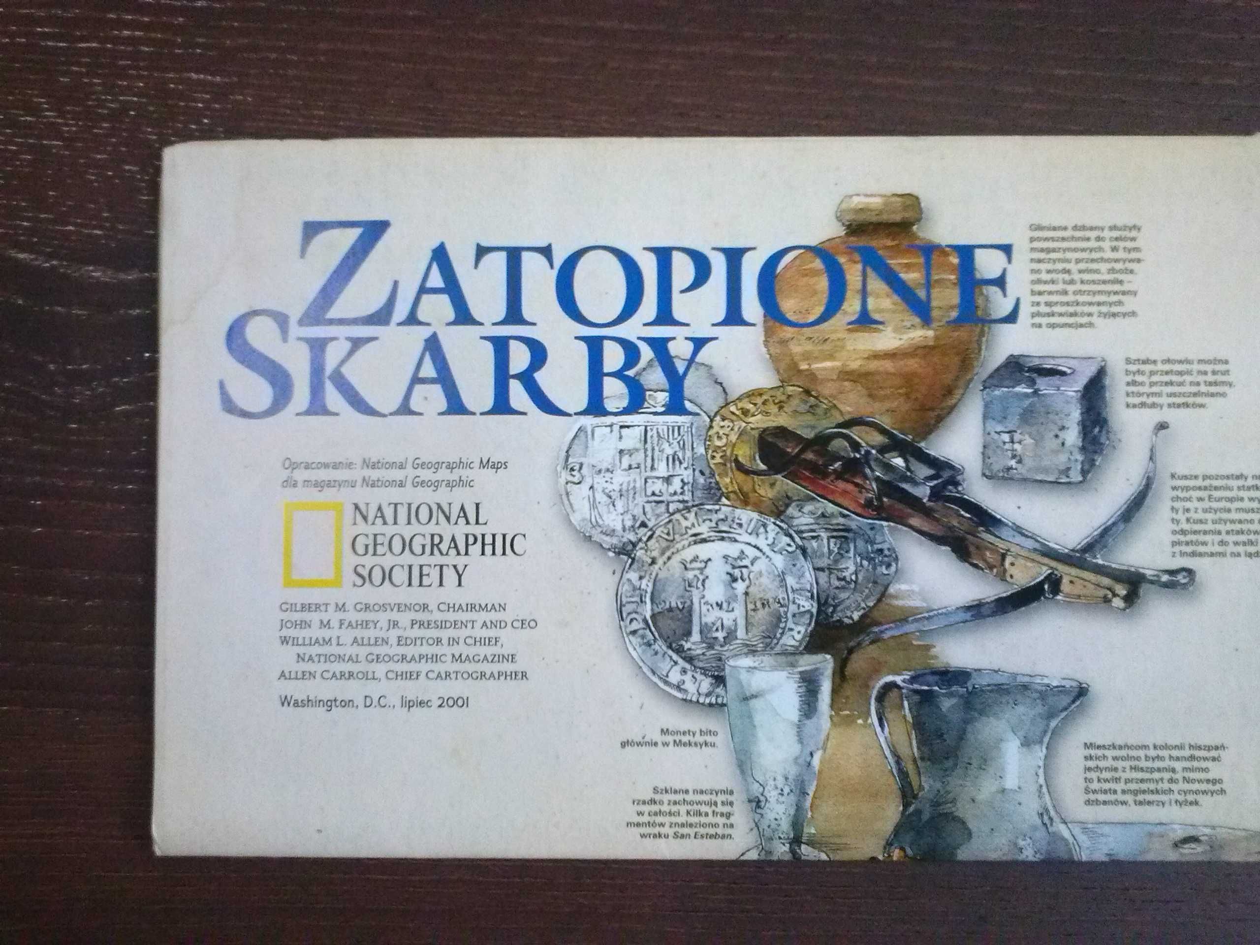 National Geographic mapy i plansze tematyczne 27 sztuk