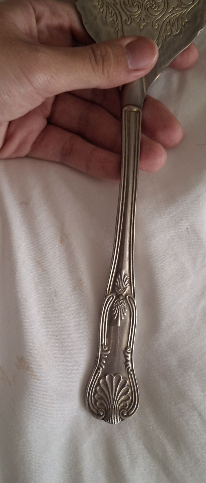 Espátula antiga de metal