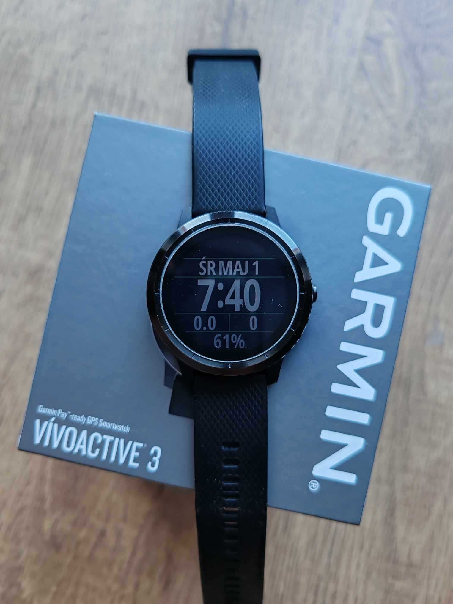 Zegarek Garmin vivoactive 3 używany