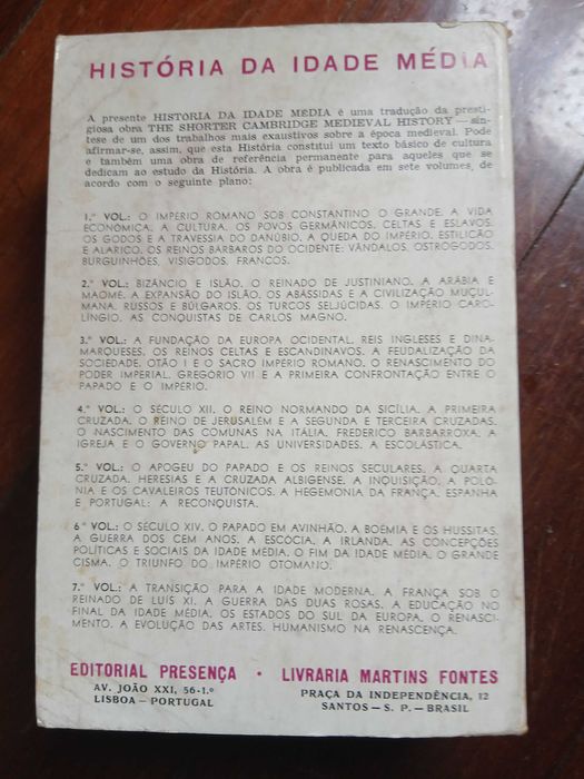 História da Idade Média - C. W. Previté-Orton