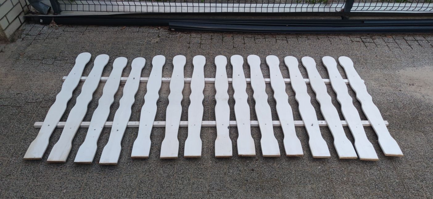 Płotek drewniany 215x100cm