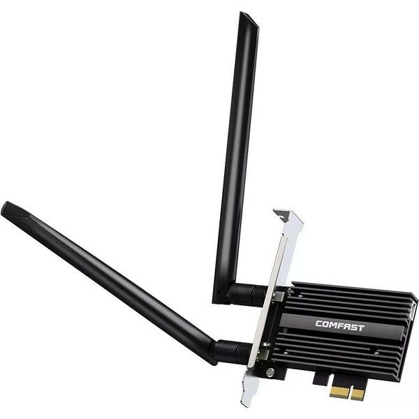 COMFAST CF-AX200 Pro PCI-E Сетевая карта 3000Mbps WiFi 6 + Bluetooth 5