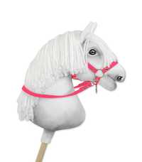 Wodze dla konia Hobby Horse – neon pink!