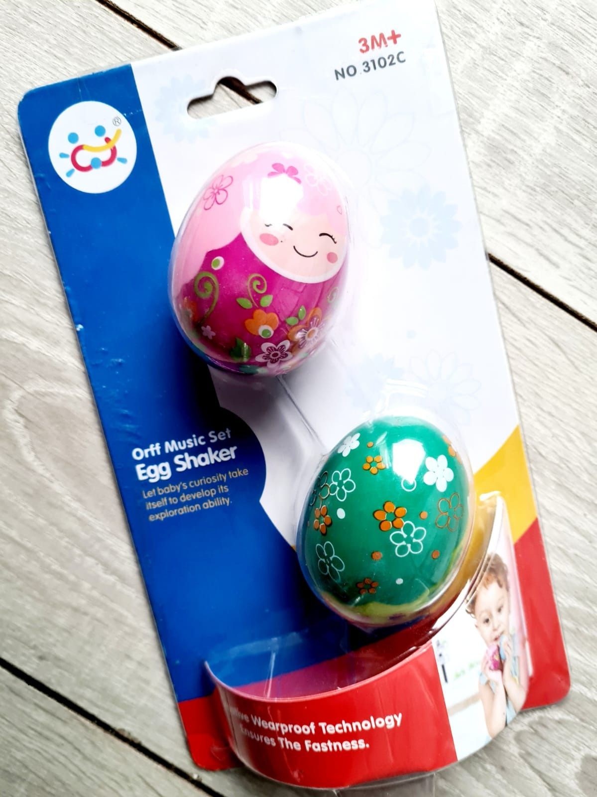 Nowa grzechotka dla maluszka Jajka - zabawki dla niemowląt