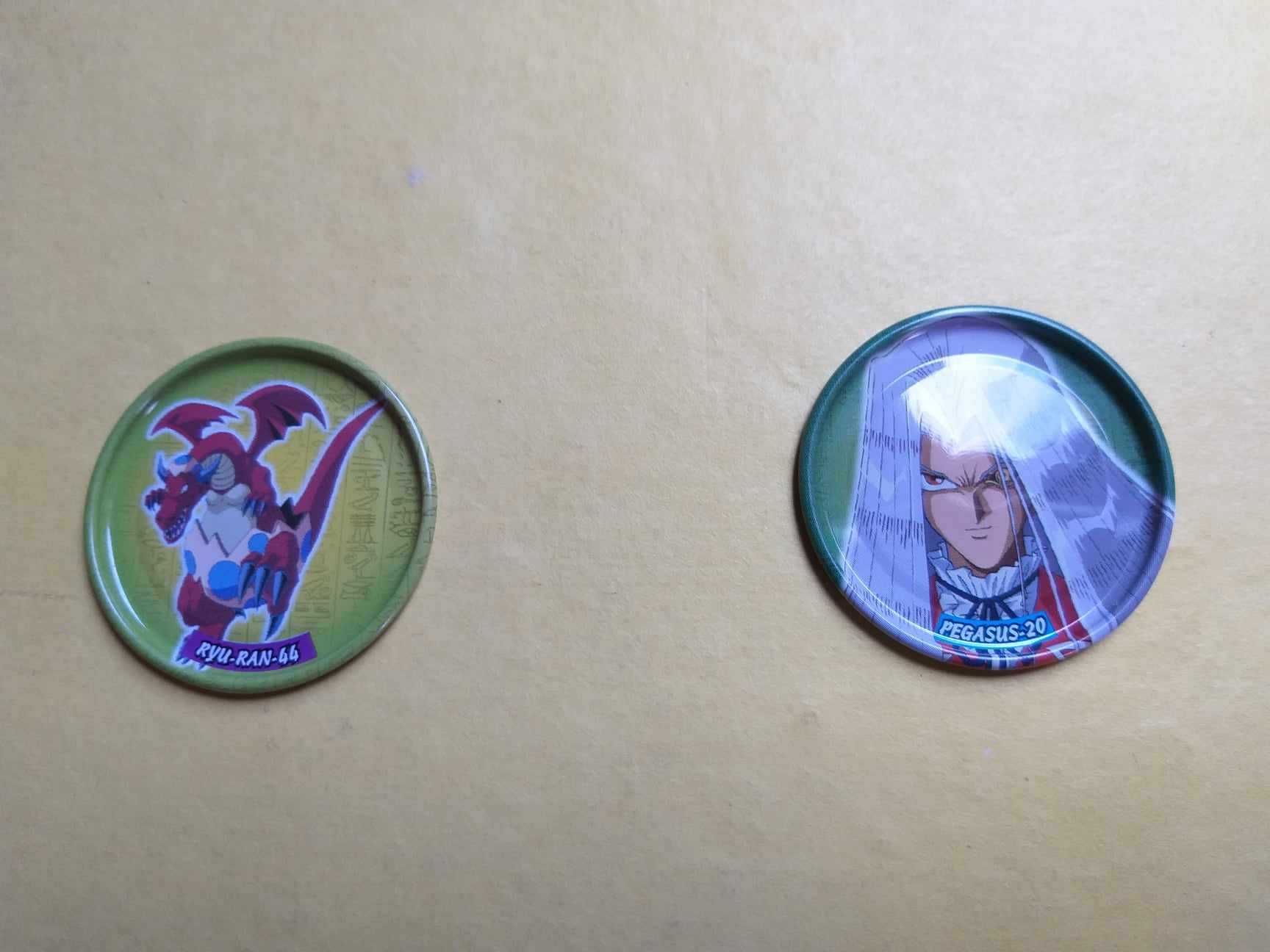 Yu-Gi-Oh metal tazos