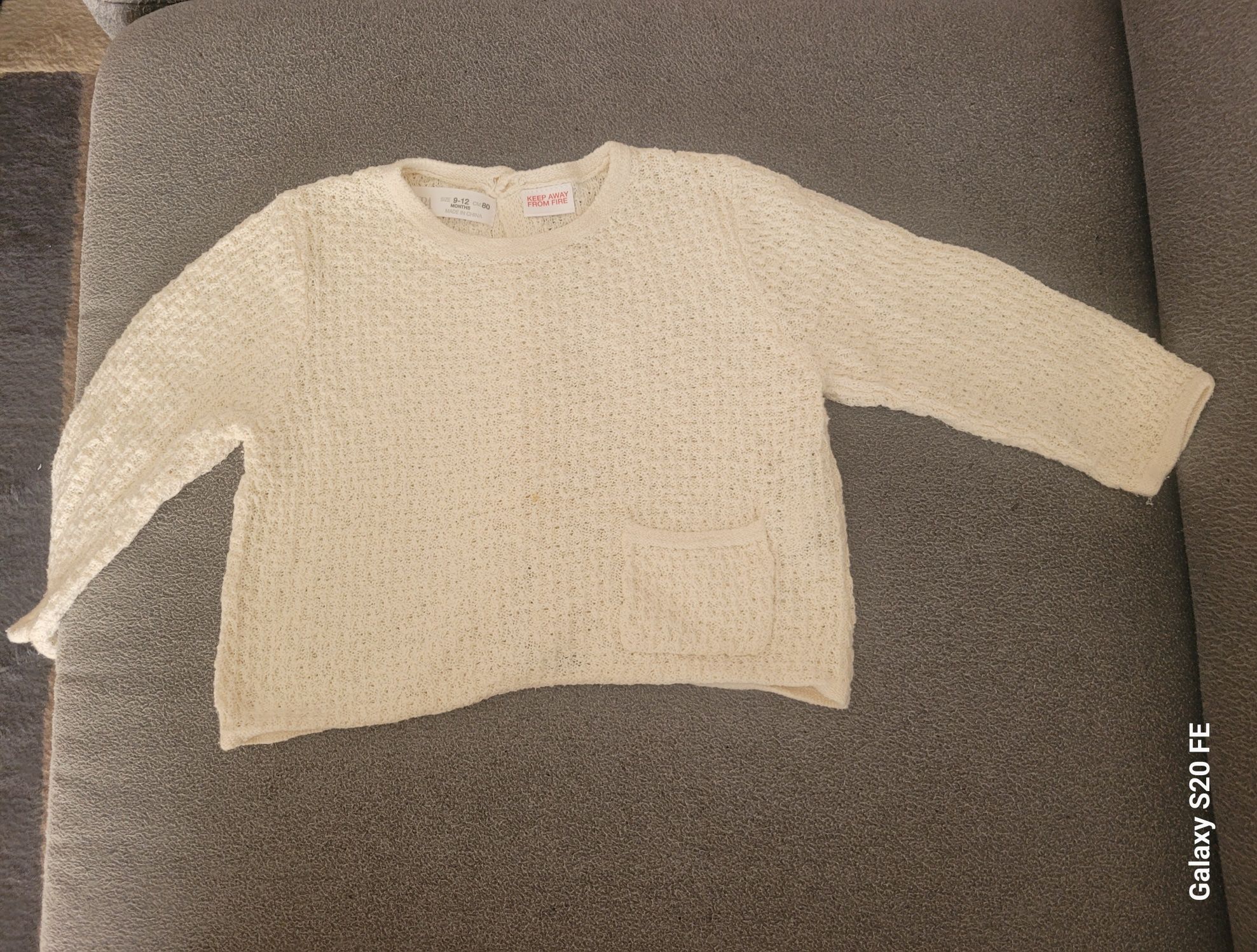 Conjunto 3 peças Zara menina 9-12 meses