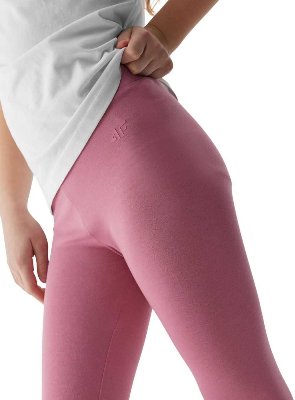 Legginsy dzianinowe dziewczęce 4F sportowe: różne rozmiary