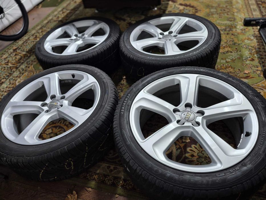 FELGI ALU 20" 4 szt AUDI Q5A4A6 8,5X20ET33 5X112 8R...AF/CA + DEKIELKI