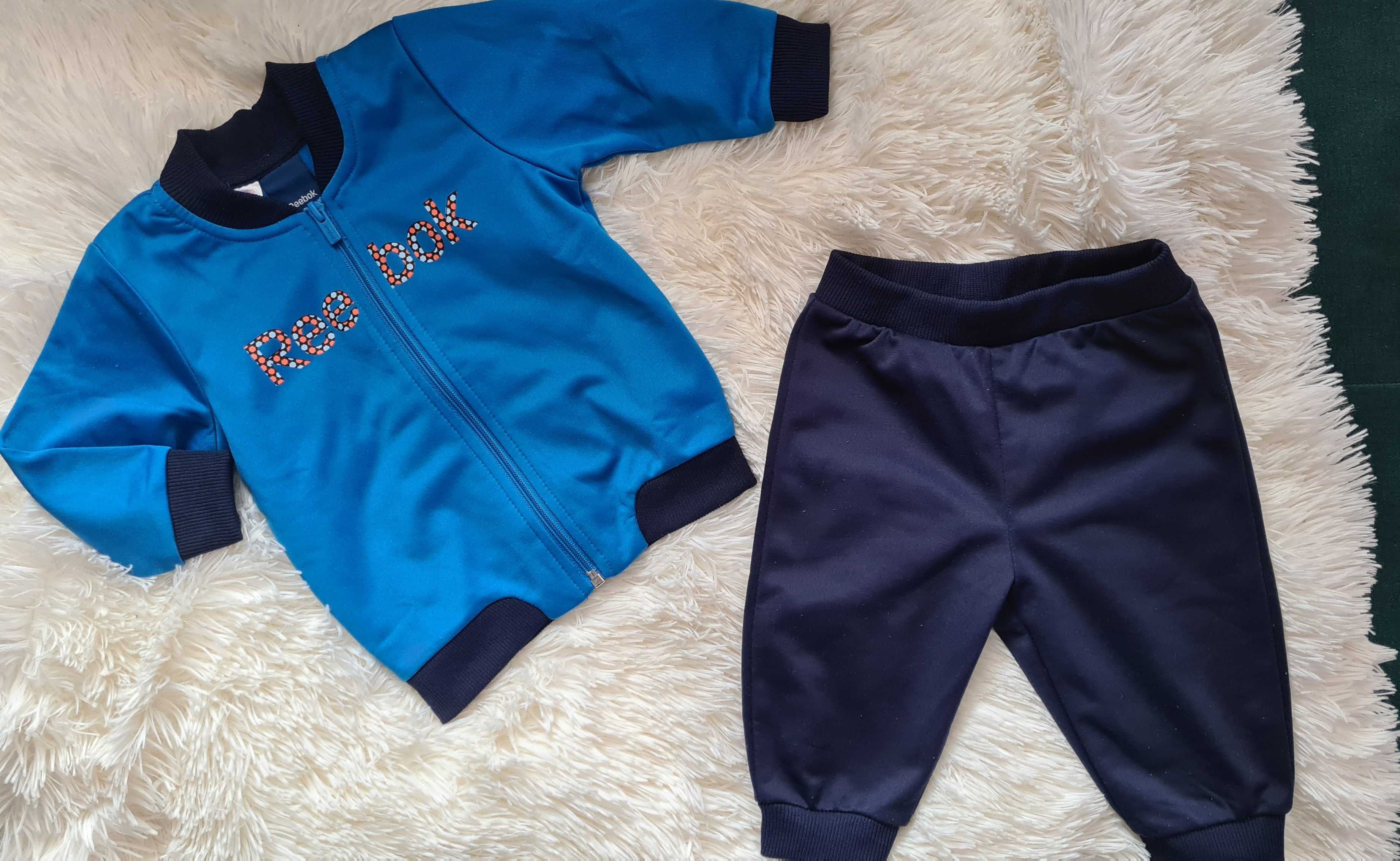 Niebieski dres reebok r. 74