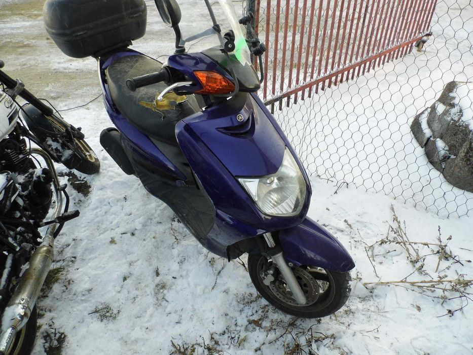 YAMAHA CYGNUS 2003 ROK 125 CCM silnik lagi czasza błotnik lampa czesci