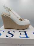NOWE espadryle GUESS koturna białe sandały rozmiar 38