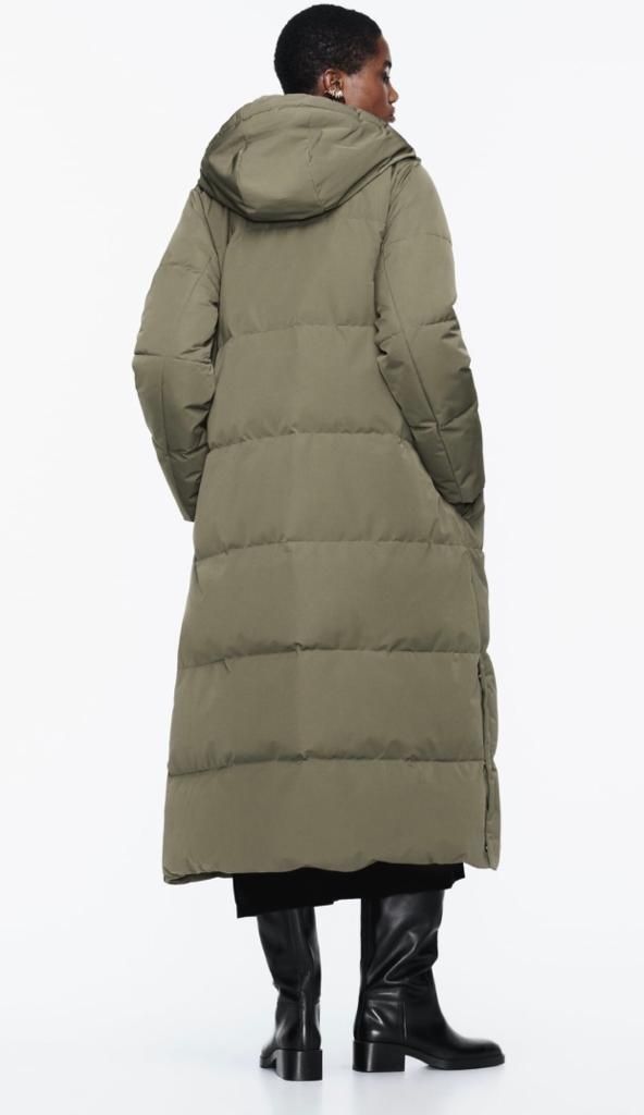 ZARA пуховик жіночий довгий, S, М, XL, пальто, куртка зимова.