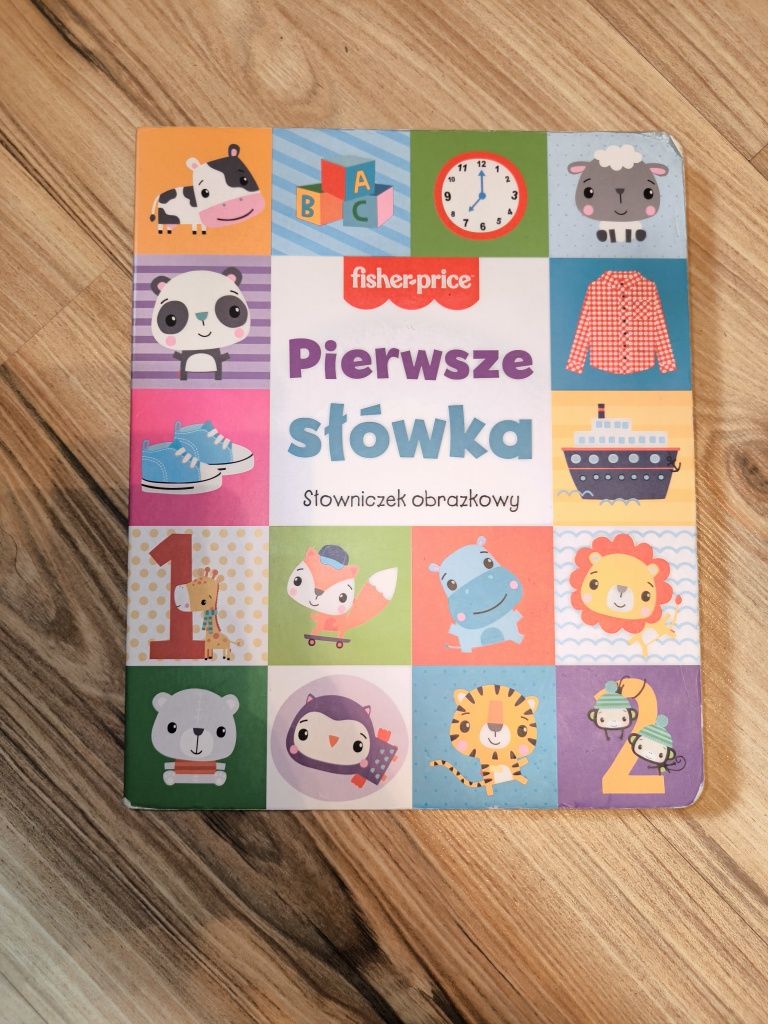 Książka Fisher Price. Słowniczek obrazkowy. Pierwsze słówka