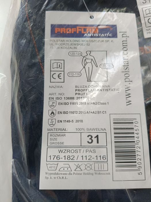 Bluza spawalnicza