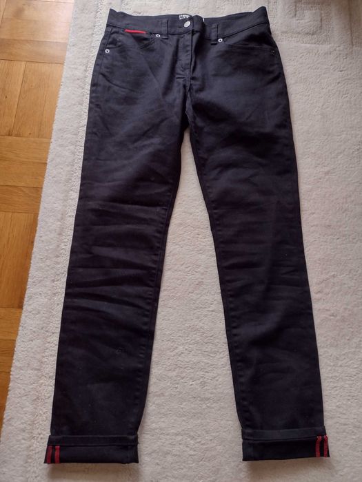 Jeansy czarne nowe 40