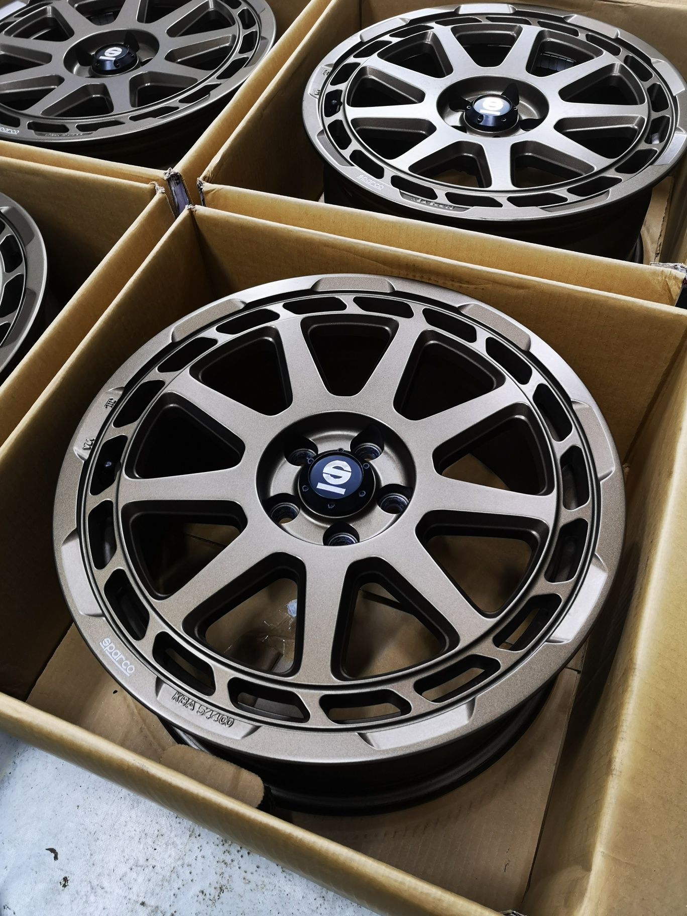 Felgi Sparco Gravel 18" 8J 18x8J 5x108 RALLY BRONZE