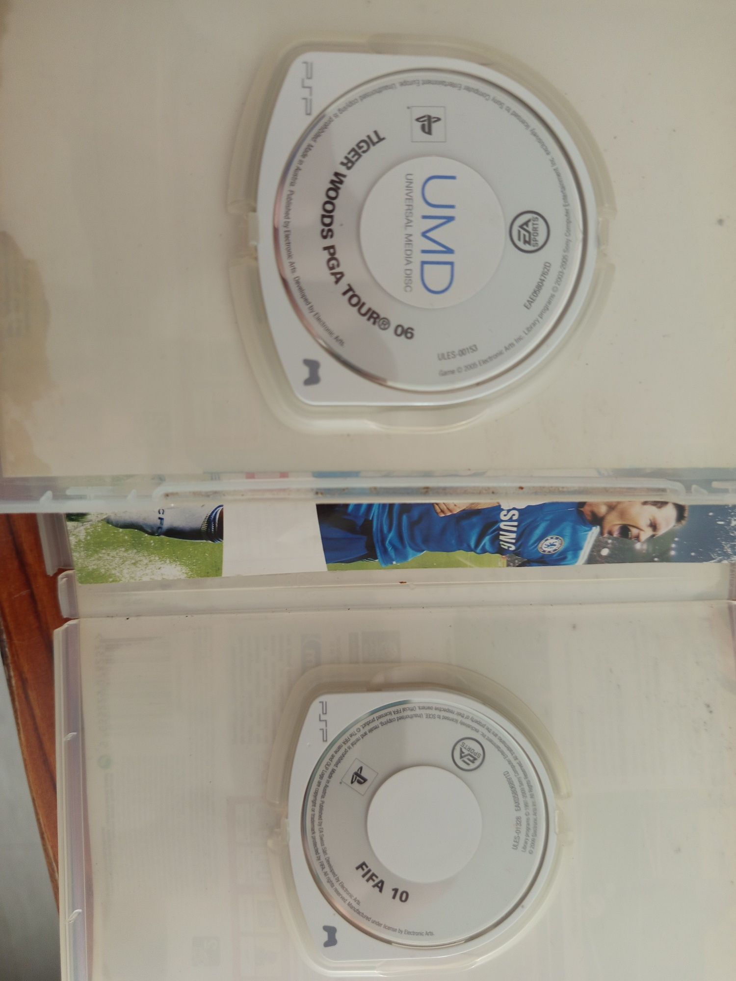 Gry na PSP fifa 10. Tiger woods