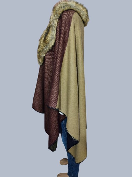 Шикарное пончо, накидка.