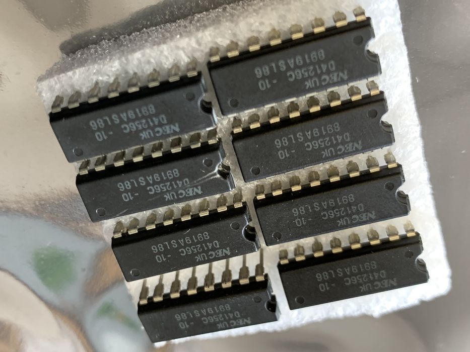 Kit DE 8 IC Memoria 41256 de 256kbit ( 4 x 64k ) pode substituir 4164