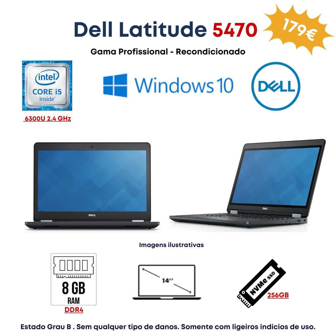 Portátil Dell E5470 I5 2.4GHZ | 8GB | Nvme 256gb