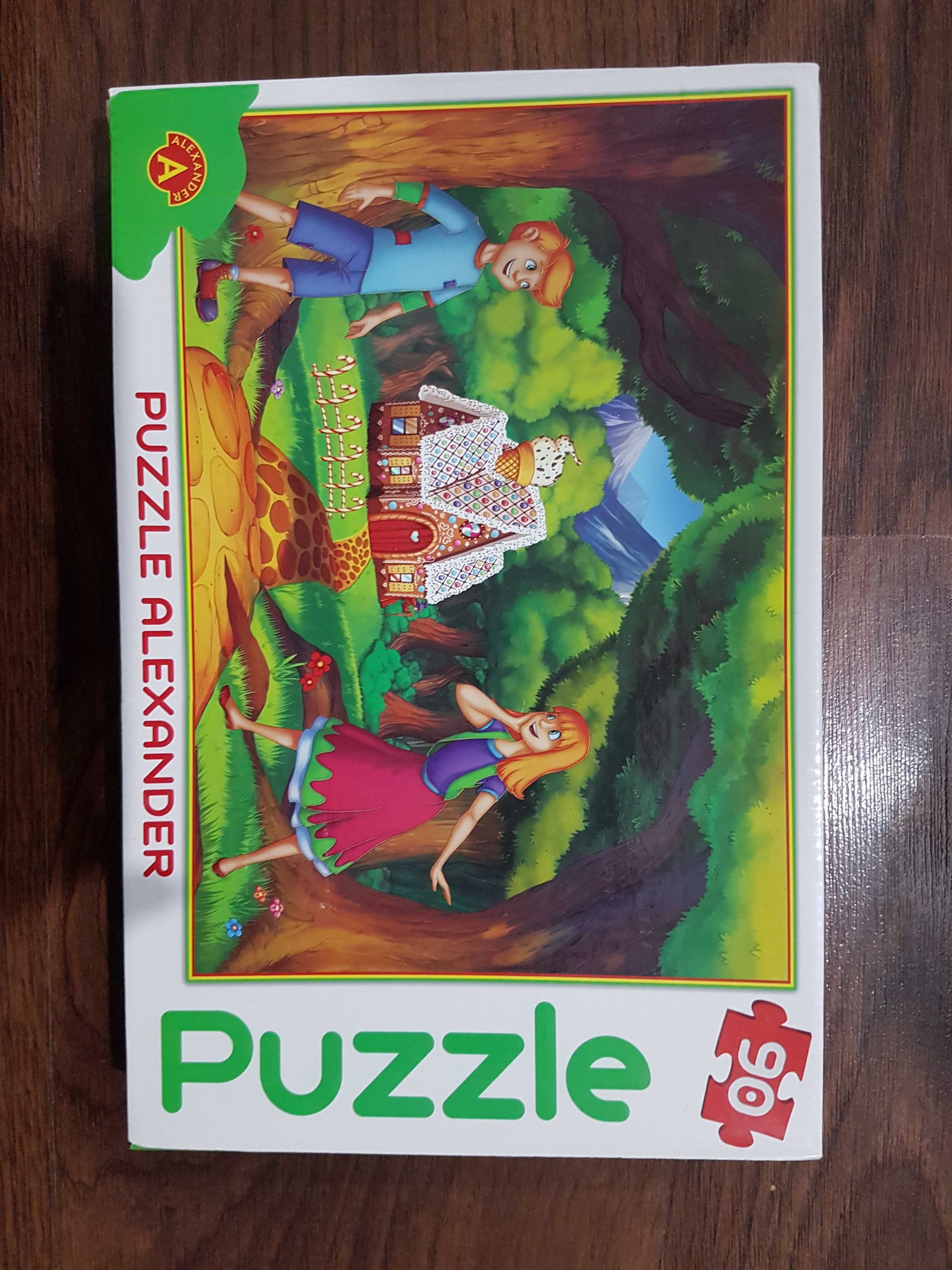 Puzzle 90 el Jaś i Małgosia