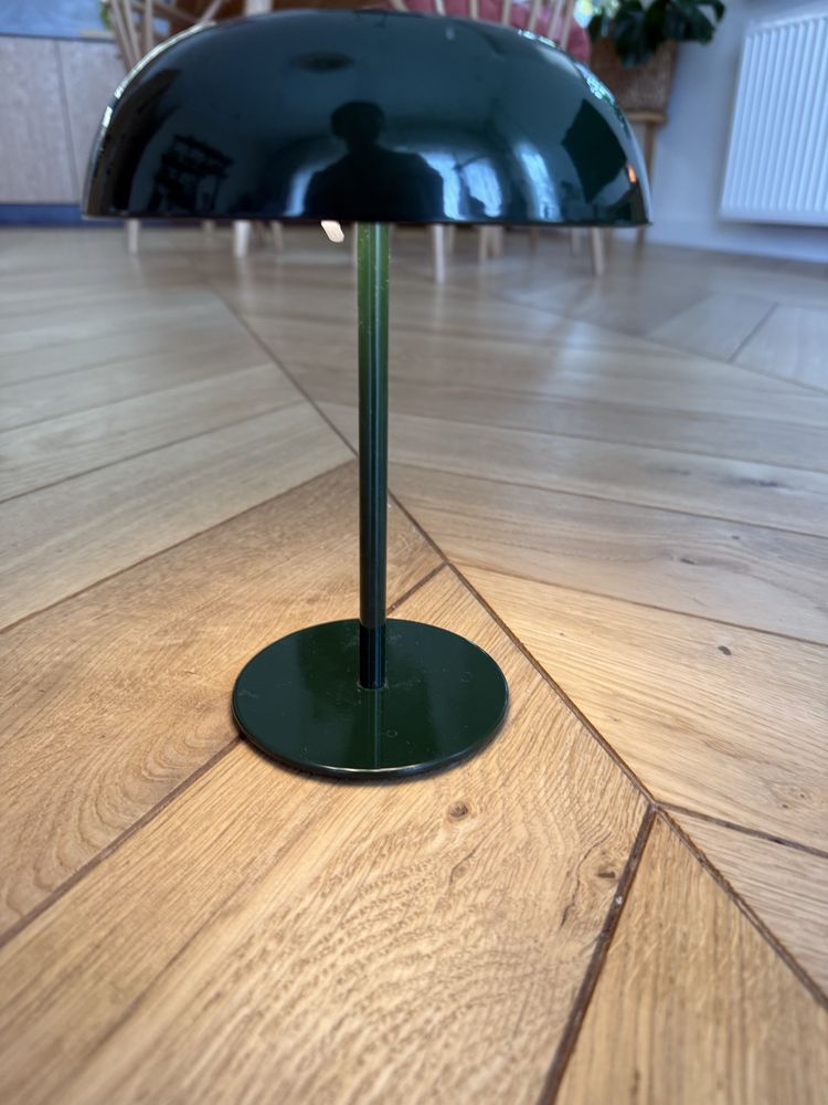 lampka zara home ciemnozielona