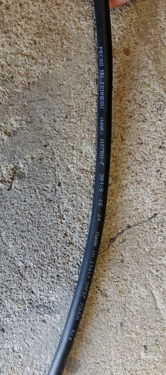 Przewód kabel w gumie H07RN-F 3x1,5 mm2