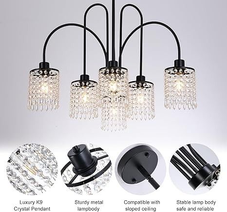 Ganeed sufitowa lampa wisząca kryształowa lampa wisząca